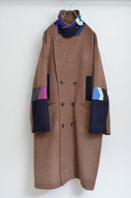 Load image into Gallery viewer, BRWN ALPAKA SHAGGY P-COAT_02 size_A
