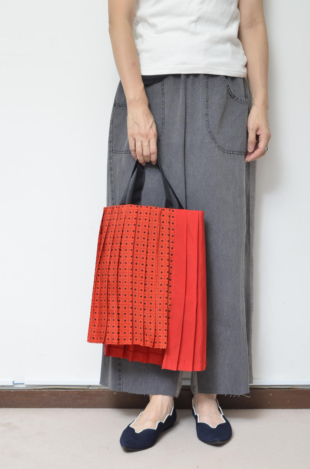 PLEATED BAG/SMALL_F