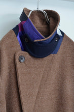 Load image into Gallery viewer, BRWN ALPAKA SHAGGY P-COAT_02 size_A
