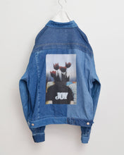 画像をギャラリービューアに読み込む, PANEL DENIM BLOUSON/JOY/02 size A
