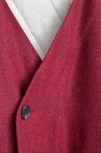 Load image into Gallery viewer, BGNDY SILK WOOL QUILTED PATCH LINER
