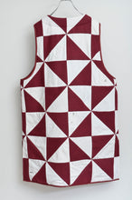 Load image into Gallery viewer, BGNDY SILK WOOL QUILTED PATCH LINER
