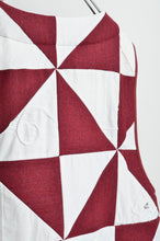 Load image into Gallery viewer, BGNDY SILK WOOL QUILTED PATCH LINER
