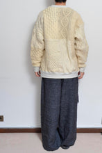 画像をギャラリービューアに読み込む, SWITCHING KNIT P/O（FISHERMAN&#39;S SWEATER)_MIND GAME_02
