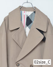 画像をギャラリービューアに読み込む, Flower charm pea coat / peach skin
