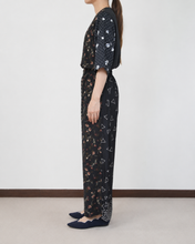 画像をギャラリービューアに読み込む, SHORT SLEEVE JUMP SUIT / FLORAL / 00 size_B
