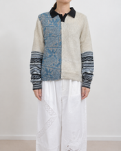 画像をギャラリービューアに読み込む, PANEL L/S POLO / SUMMER KNIT/01 size
