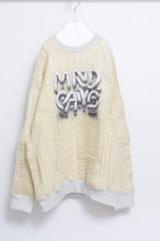 画像をギャラリービューアに読み込む, SWITCHING KNIT P/O（FISHERMAN&#39;S SWEATER)_MIND GAME_02
