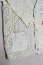 画像をギャラリービューアに読み込む, SWITCHING KNIT C/D（FISHERMAN&#39;S SWEATER)_GREEN_01
