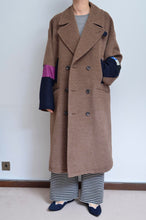 Load image into Gallery viewer, BRWN ALPAKA SHAGGY P-COAT_02 size_A
