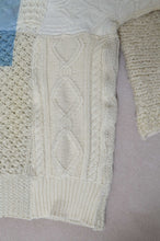 画像をギャラリービューアに読み込む, SWITCHING KNIT C/D（FISHERMAN&#39;S SWEATER)_GREEN_01
