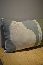 Load image into Gallery viewer, RUG CUSHION_GREEN CAT
