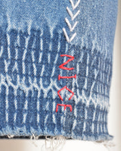 Load image into Gallery viewer, Denim easy panel slacks "PGR" / 02size
