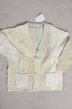 画像をギャラリービューアに読み込む, SWITCHING KNIT C/D（FISHERMAN&#39;S SWEATER)_YELLOW_01
