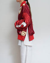 画像をギャラリービューアに読み込む, CUT UP MA-1 / FOOTBALL T / RED / 01 size
