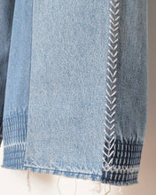 Load image into Gallery viewer, Denim easy panel slacks "PGR" / 02size
