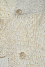 画像をギャラリービューアに読み込む, SWITCHING KNIT C/D（FISHERMAN&#39;S SWEATER)_YELLOW_01
