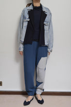 画像をギャラリービューアに読み込む, your right things/BONUS TRUCK出品中12/7まで:DENIM * MELTON BLOUSON_NAVY_MIND GAME
