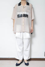 Load image into Gallery viewer, VOILLE FRINGE S/S SH_BEG_01size

