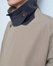 画像をギャラリービューアに読み込む, [26-27AW予約アイテム]Flower charm pea coat / peach skin
