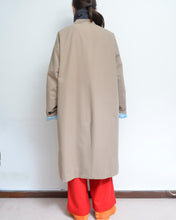 画像をギャラリービューアに読み込む, [26-27AW予約アイテム]Flower charm pea coat / peach skin
