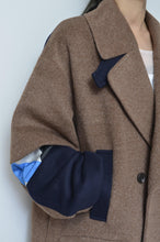 Load image into Gallery viewer, BRWN ALPAKA SHAGGY P-COAT_02 size_B
