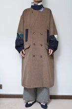 Load image into Gallery viewer, BRWN ALPAKA SHAGGY P-COAT_02 size_B
