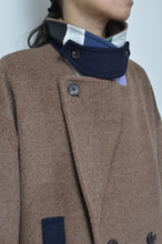 Load image into Gallery viewer, BRWN ALPAKA SHAGGY P-COAT_02 size_B
