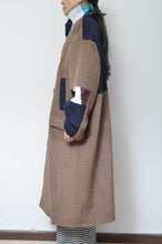 Load image into Gallery viewer, BRWN ALPAKA SHAGGY P-COAT_02 size_B
