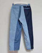 画像をギャラリービューアに読み込む, PANEL DENIM SLACKS / 01 size B
