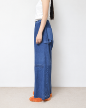画像をギャラリービューアに読み込む, Fringe painter pants / denim easy 01 size / A
