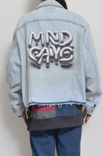 画像をギャラリービューアに読み込む, DENIM * MELTON BLOUSON_BEIGE_MIND GAME
