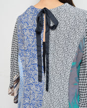 画像をギャラリービューアに読み込む, [26-27AW予約アイテム]Mixed pattern panel dress
