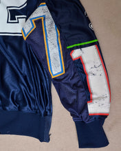 画像をギャラリービューアに読み込む, CUT UP MA-1 / FOOTBALL T / BLUE / 02 size
