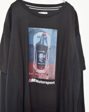 Load image into Gallery viewer, Fake layered T-shirt / BLACK_F
