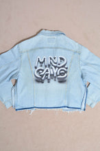 画像をギャラリービューアに読み込む, DENIM * MELTON BLOUSON_BEIGE_MIND GAME
