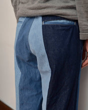 画像をギャラリービューアに読み込む, PANEL DENIM SLACKS / 01 size B
