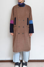 Load image into Gallery viewer, BRWN ALPAKA SHAGGY P-COAT_02 size_A
