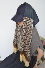 Load image into Gallery viewer, SCARF DROOPY CAP / 25SS_NAVY_05
