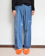 Load image into Gallery viewer, [26-27AW予約アイテム]Denim easy panel slacks "PGR"
