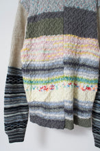 画像をギャラリービューアに読み込む, PANEL L/S POLO / SUMMER KNIT/01 size
