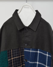 画像をギャラリービューアに読み込む, Muffler short blouson / Charcoal_A
