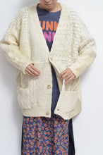 画像をギャラリービューアに読み込む, SWITCHING KNIT C/D（FISHERMAN&#39;S SWEATER)_GREEN_01
