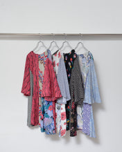 画像をギャラリービューアに読み込む, Mixed pattern panel dress_A
