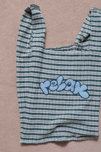 Load image into Gallery viewer, CHECK CONVINI-BAG_fab-graff/GREEN CHECK
