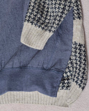 Load image into Gallery viewer, Sweat × knit switch pullover_G
