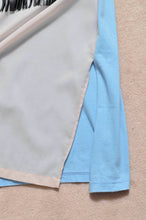 Load image into Gallery viewer, VOILLE FRINGE NO-SLEEVE T_BEG
