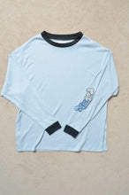 Load image into Gallery viewer, RIB L/S TEE _fab-graff_02 size/SKY BLUE
