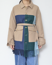 画像をギャラリービューアに読み込む, Muffler short blouson / Beige_A
