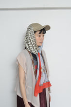 Load image into Gallery viewer, your right things in 代官山 蔦屋書店 出品中〜11/3まで:SCARF DROOPY CAP / BLK
